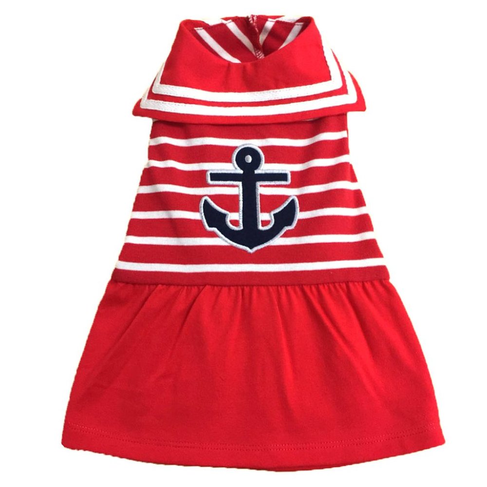 Anchor Dog Dress X-SMALL